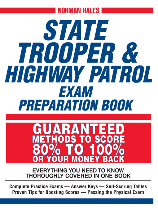 Title details for Norman Hall's State Trooper & Highway Patrol Exam Preparation Book by Norman Hall - Available